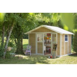 tuinhuisje - grosfillex - kunststof - Deco - PMMA - 7,5 m2 - sherwood